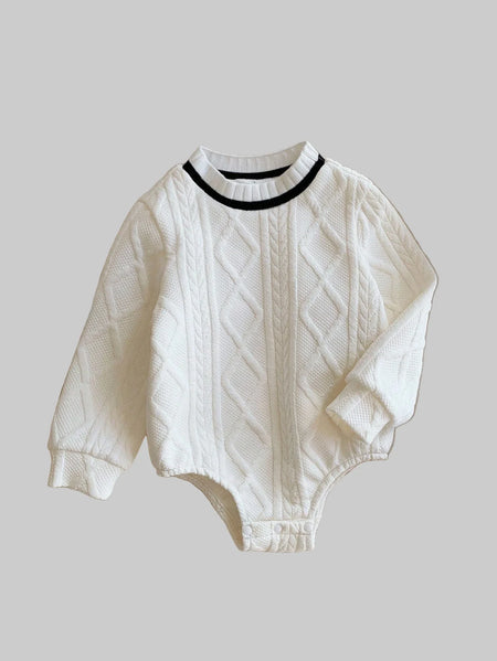 Body Tricot Manga Longa Estilo Sueter Unissex